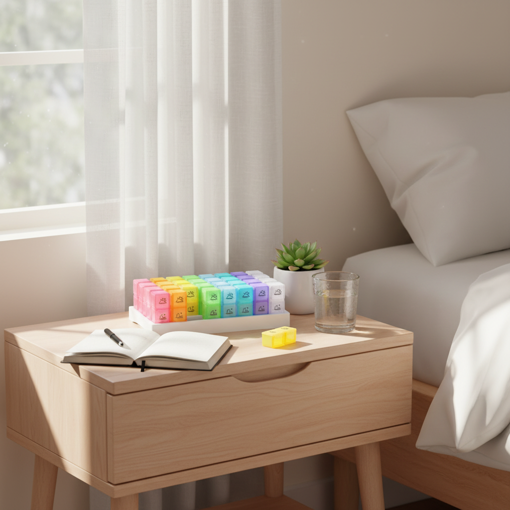 Never Miss a Dose Again: The Monthly AM/PM Pill Organizer That Simplifies Your Health Routine