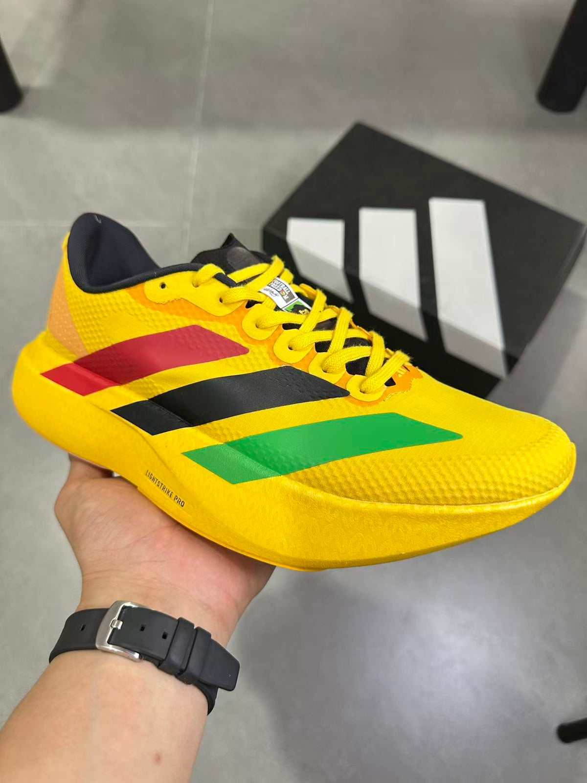 adidas Lightstrike Pro Yellow Running Shoes KJ3625