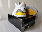 Jordan Air Jordan 3 Retro White Yellow Sneakers