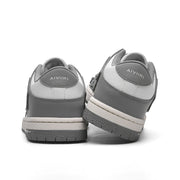 AIVIIRI Gray and White Low-Top Sneakers MFS003-043