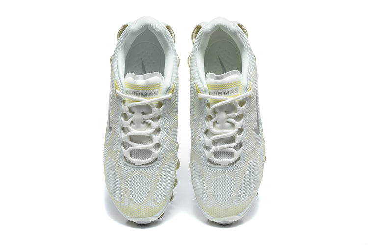 Nike Air Max Scorpion Sneakers White and Pale Yellow