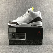 Air Jordan 3 Retro Mocha White and Brown Sneakers