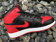 Air Jordan 1 High Black Red White Sneakers
