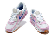 Nike Air Max 90 Sneakers White Pink Blue DX3316-100