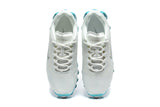 Nike Air Max White and Teal Sneakers