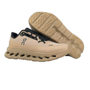 On Running Shoes in Beige and Black