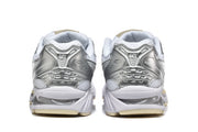 ASICS Gel-Kayano 14 Sneakers in White and Silver