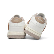 AMIRI Low-Top Sneakers in White and Beige