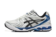 ASICS GEL White and Blue Running Sneakers