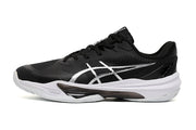 ASICS Black and White Court Sneakers