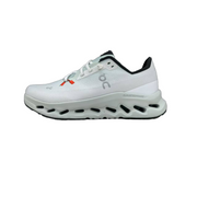 On Cloudmonster 2 Running Shoes in White and Black