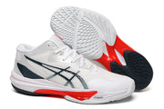 ASICS Sky Elite FF 3 Volleyball Shoes White Navy Red