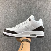 Air Jordan 3 Retro Mocha White and Brown Sneakers