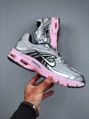 Nike Air Max Moto 2K Running Shoes in White and Pink