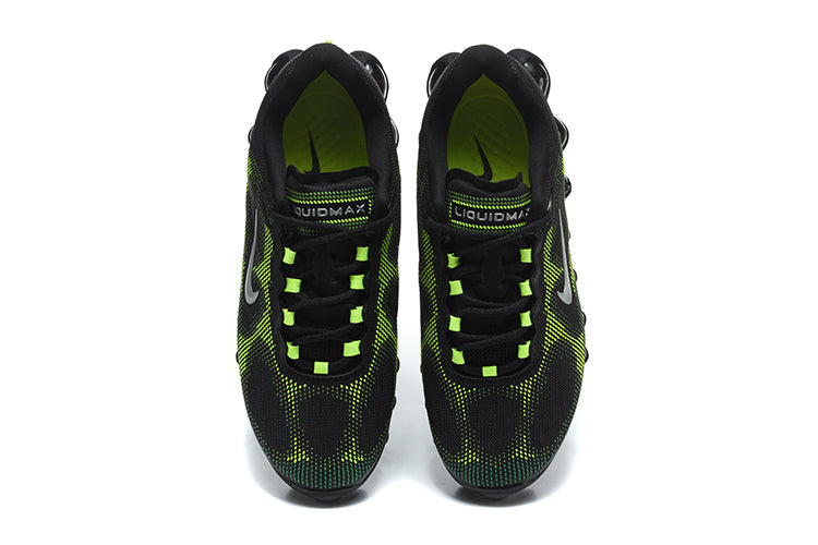 Nike Air Max Black and Volt Green Sneakers