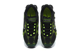 Nike Air Max Black and Volt Green Sneakers