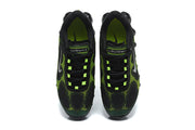Nike Air Max Black and Volt Green Sneakers