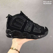 Nike Air More Uptempo Black Basketball Sneakers 09JXD528