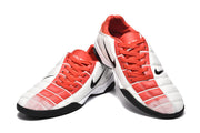Nike Total 90 Indoor Soccer Shoes White and Red