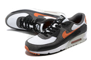 Nike Air Max 90 White Black Orange Sneakers