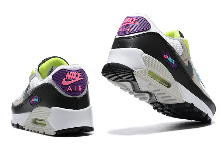 Nike Air Max 90 White Black Multicolor Sneakers DR9900-100