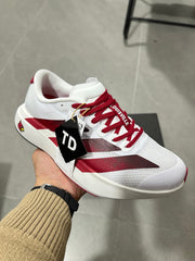 adidas Lightstrike Pro Running Shoes White Burgundy