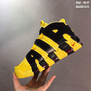 Nike Air More Uptempo Sneakers Yellow Black Red 09JHD1215