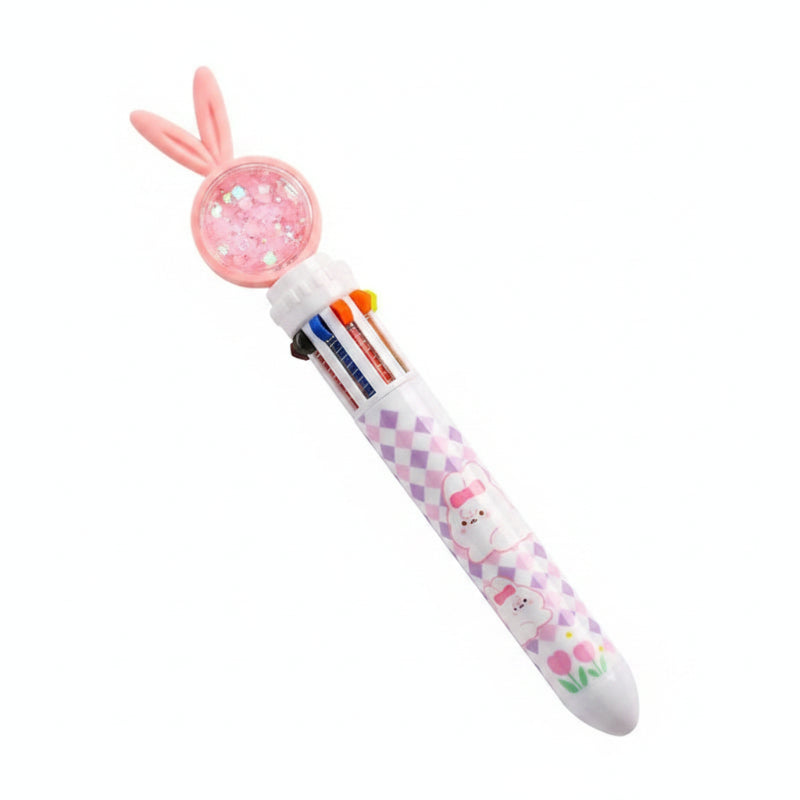 10 Color Cartoon Rabbit Pens🐰