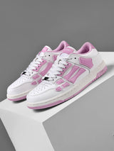 AMIRI Low-Top Sneakers in White and Pink