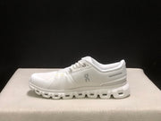 On Cloud 6 White Running Sneakers