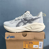 ASICS NOVABLAST 5 LE Running Shoes, White and Black