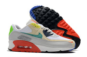 Nike Air Max 90 White Multicolor Sneakers