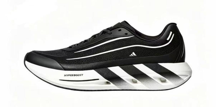 Adidas Hyperboost Lite Low-Top Running Shoes Black and White