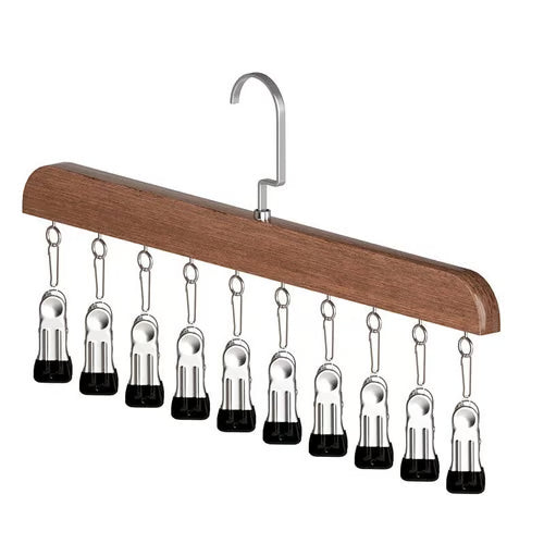 Closet Organizer Wooden Hat Hanger & – Vintage & Natural Wood Styles