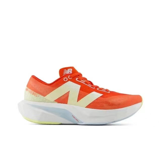 New Balance FuelCell Running Shoe in Orange and White
