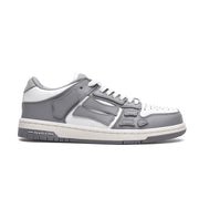 Gray and White Low-Top Sneakers MFS003-043