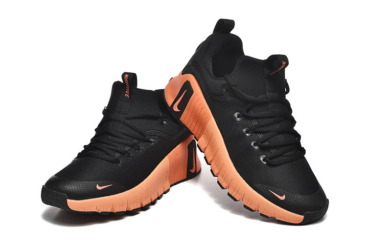 Nike Free TR Fitness Sneakers Black and Coral