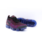 Nike Air VaporMax Flyknit Sneakers Deep Red Blue 942842-006