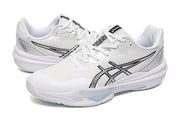 ASICS Sky Elite FF 3 White Silver Indoor Court Shoes