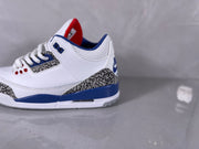 Nike Air Jordan 3 White Blue Elephant Print Sneakers