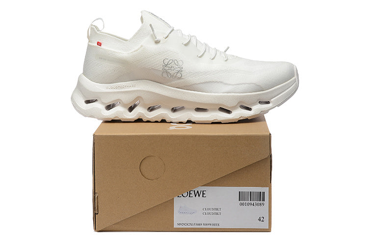 Loewe Cloudtilt White Running Sneakers