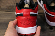 Jordan Air Jordan 1 Low Black Toe Sneakers 553558-116