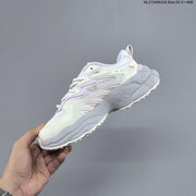 FILA FERN Low-Top Sneakers in Ivory and Lavender