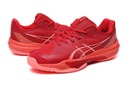 ASICS Red Court Shoes