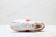 Nike x Jacquemus Low-Profile Sneakers in White and Red