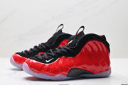 Nike Air Foamposite One Red and Black Basketball Sneakers