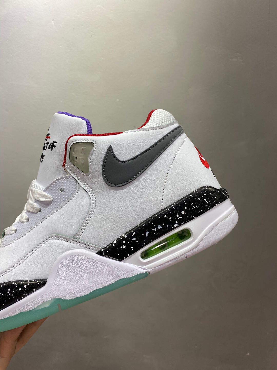 Nike Air Flight 89 White Glow Basketball Sneakers