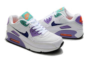 Nike Air Max 90 Women's White Purple Sneakers