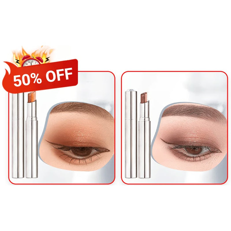 🔥2025 Hot Sale BUY 1 GET 1 FREE🔥Waterproof Gradient Shimmer Eye-Shadow Stick