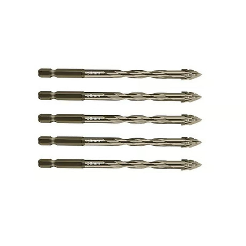 🔥2026 Hot Sale🔥High-Strength 4-Flute Serrated Eccentric Drill Bit Kit